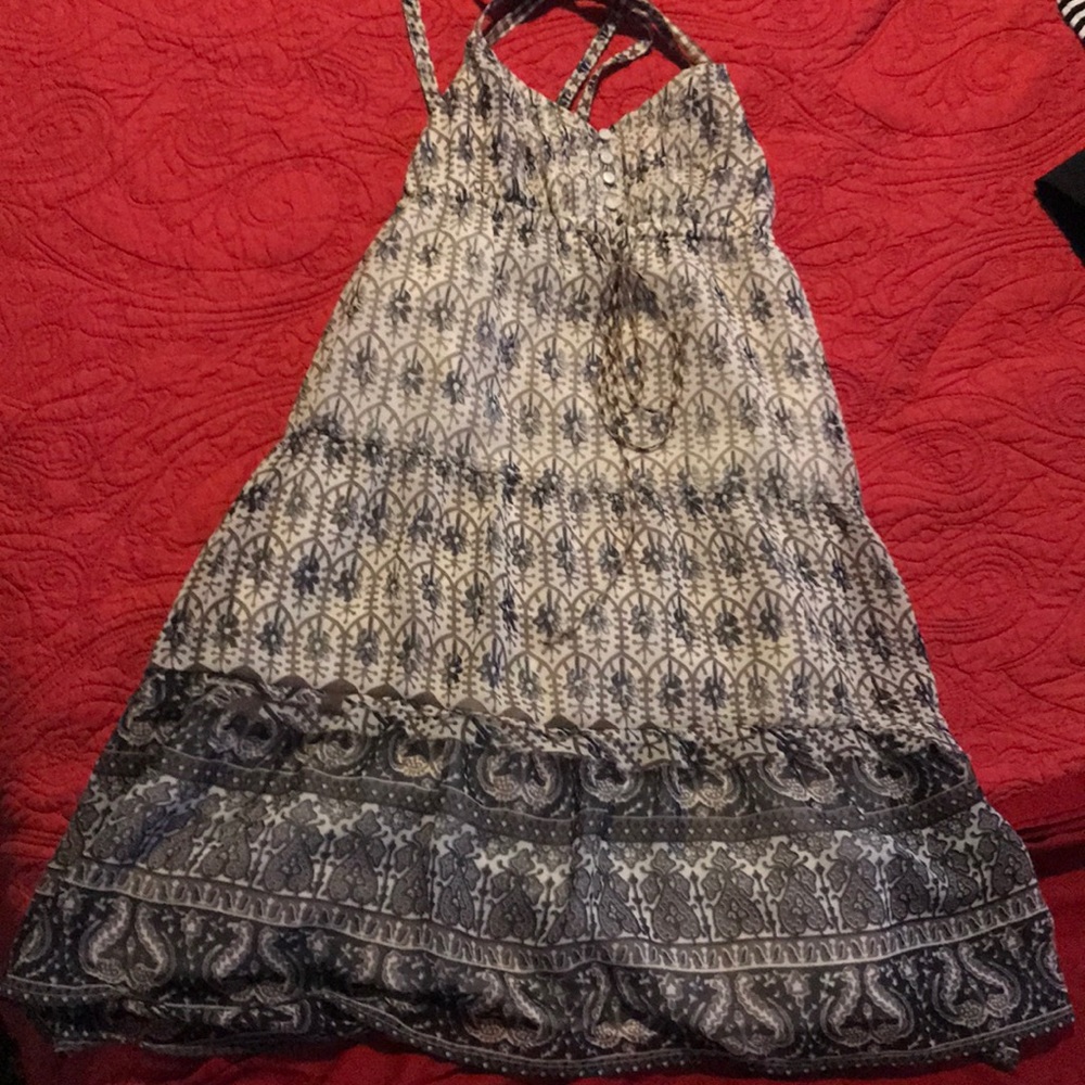 Country style halter dress